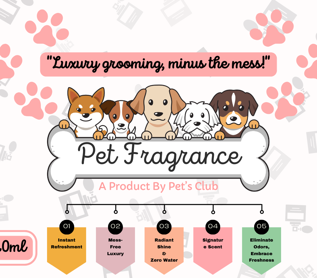 Pet Fragrance 120ml (4 x 3 in)